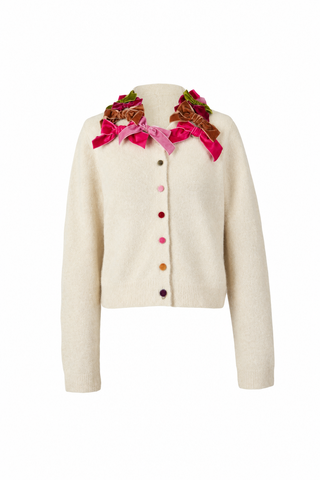 Brisana Cardigan White