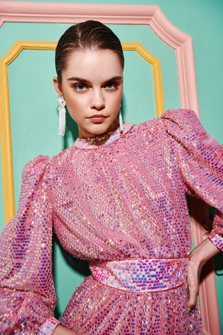 Bunzi Dress Pink