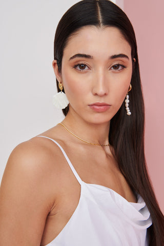 Serenity Dress Neon White