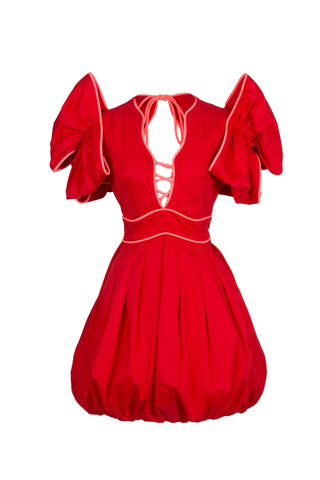 Orbit Dress Red