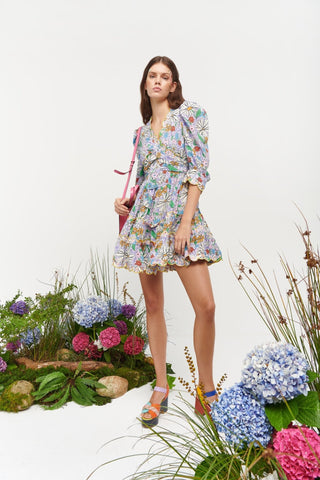 AILA DRESS-BLUE - CELIA B