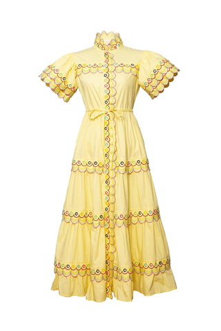 ALVIS DRESS-YELLOW - CELIA B