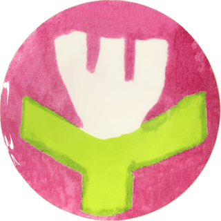 ANEMONE PLATE SET OF TWO - CELIA B