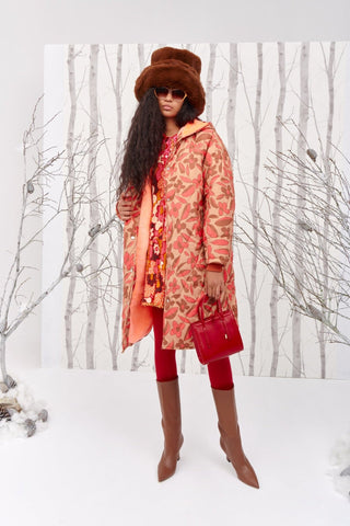 BALDY COAT ORANGE - CELIA B