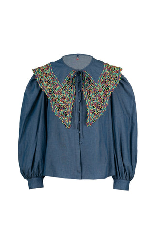 Begoña Top Blue - CELIA B