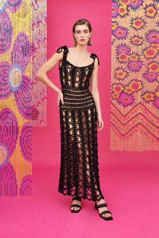 BELLE DRESS BLACK - CELIA B