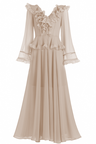 Bliss Dress Beige - CELIA B