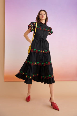 BORA BORA DRESS BLACK F - CELIA B