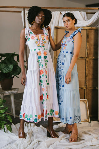 Canela Dress White - CELIA B