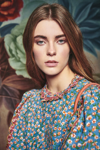 CEDDAR TOP GREEN CORDUROY - CELIA B