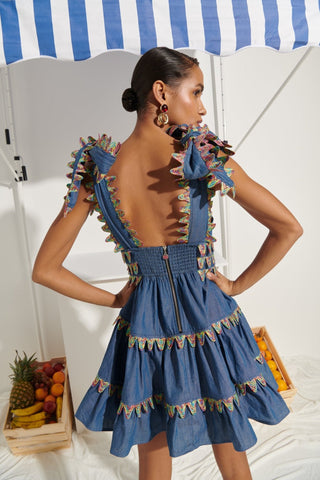 Cheli Dress blue - CELIA B