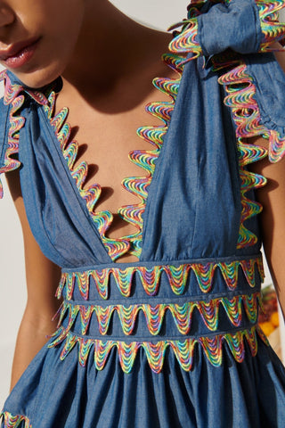 Cheli Dress blue - CELIA B