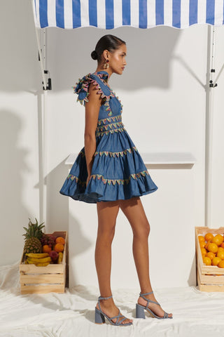 Cheli Dress blue - CELIA B