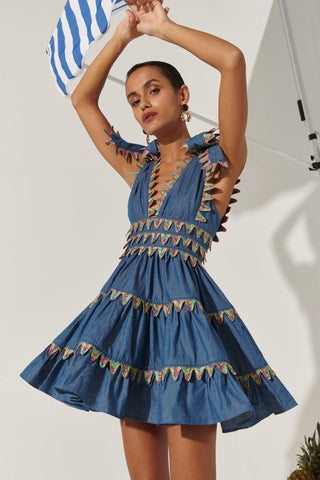 Cheli Dress blue - CELIA B