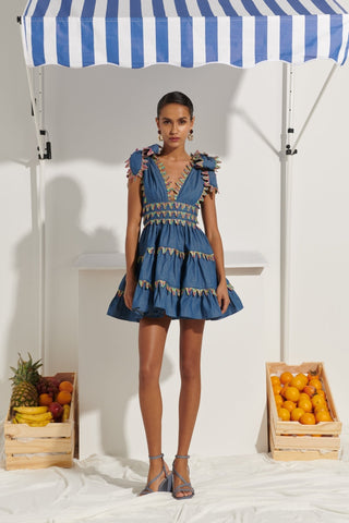 Cheli Dress blue - CELIA B