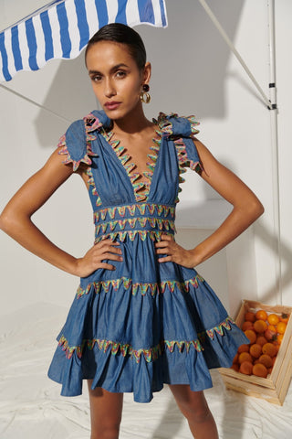 Cheli Dress blue - CELIA B