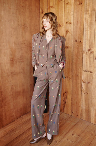 Chesnut vest - CELIA B