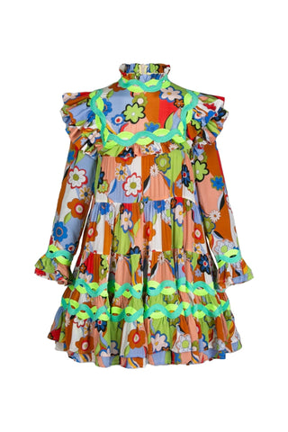 Coquelicot Dress - Blue - CELIA B