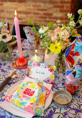 DAISIES SET OF TWO RECTANGLE PLACE MAT - CELIA B