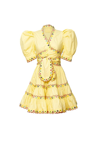 EINAR DRESS-YELLOW - CELIA B