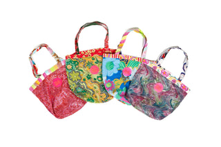 Fabric Fusion Tote - MEDIUM - CELIA B