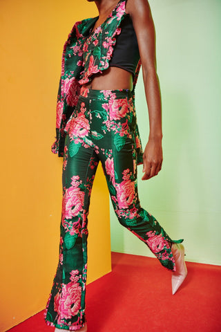 Falu pant - Green - CELIA B
