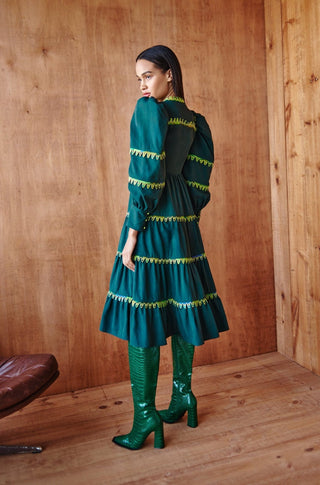 Hasu Dress Green - CELIA B