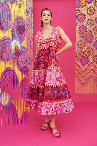 KELLY DRESS PRINT - CELIA B