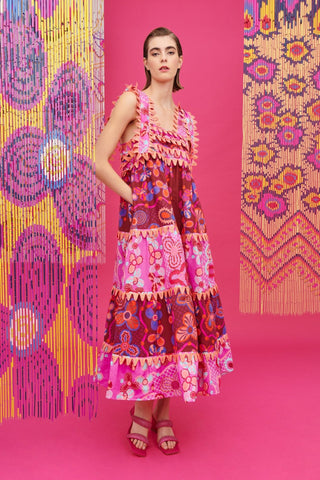 KELLY DRESS PRINT - CELIA B