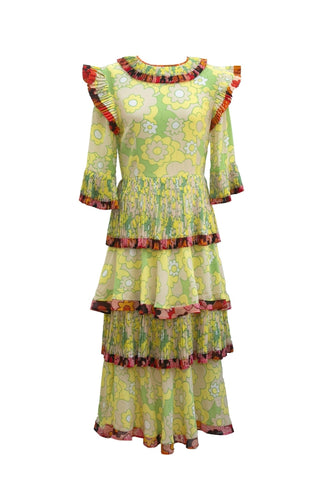 KUNZITE DRESS - GREEN - CELIA B