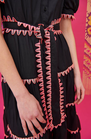 LOTTIE DRESS BLACK - CELIA B