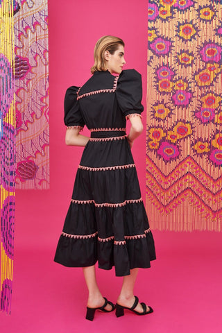 LOTTIE DRESS BLACK - CELIA B