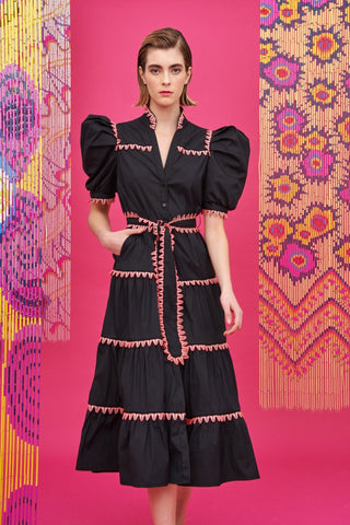 LOTTIE DRESS BLACK - CELIA B