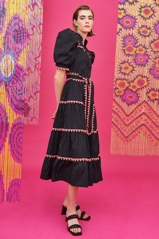 LOTTIE DRESS BLACK - CELIA B