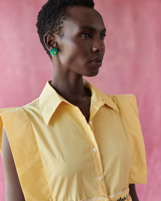 Lucero Dress Yellow - CELIA B