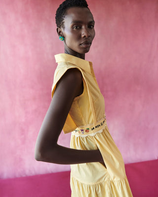 Lucero Dress Yellow - CELIA B