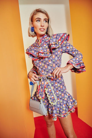 Manatier Dress - Blue - CELIA B