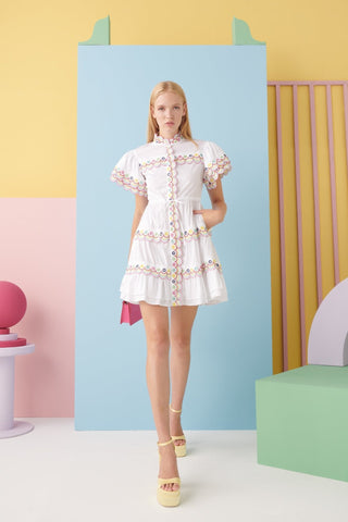 MARILLA DRESS WHITE - CELIA B