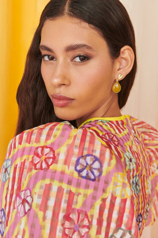 Nammu Dress Yellow - CELIA B