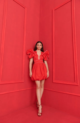 Orbit Dress Red - CELIA B