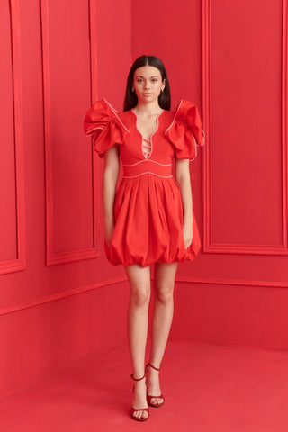 Orbit Dress Red - CELIA B