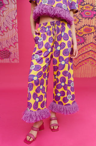 PHOEBE PANTS YELLOW - CELIA B