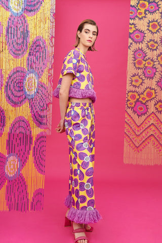 PHOEBE PANTS YELLOW - CELIA B