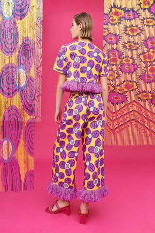 PHOEBE PANTS YELLOW - CELIA B