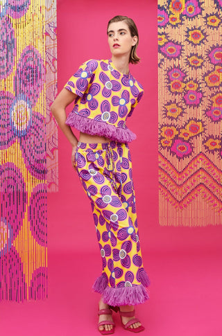 PHOEBE PANTS YELLOW - CELIA B