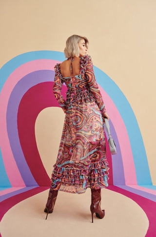 PLUMBAGO DRESS - CELIA B