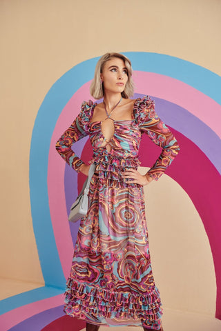 PLUMBAGO DRESS - CELIA B