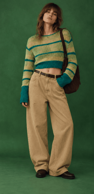 Poppy sweatter Green - CELIA B