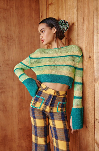 Poppy sweatter Green - CELIA B