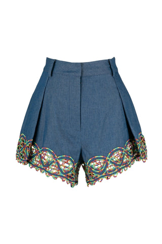 Rocío shorts blue - CELIA B